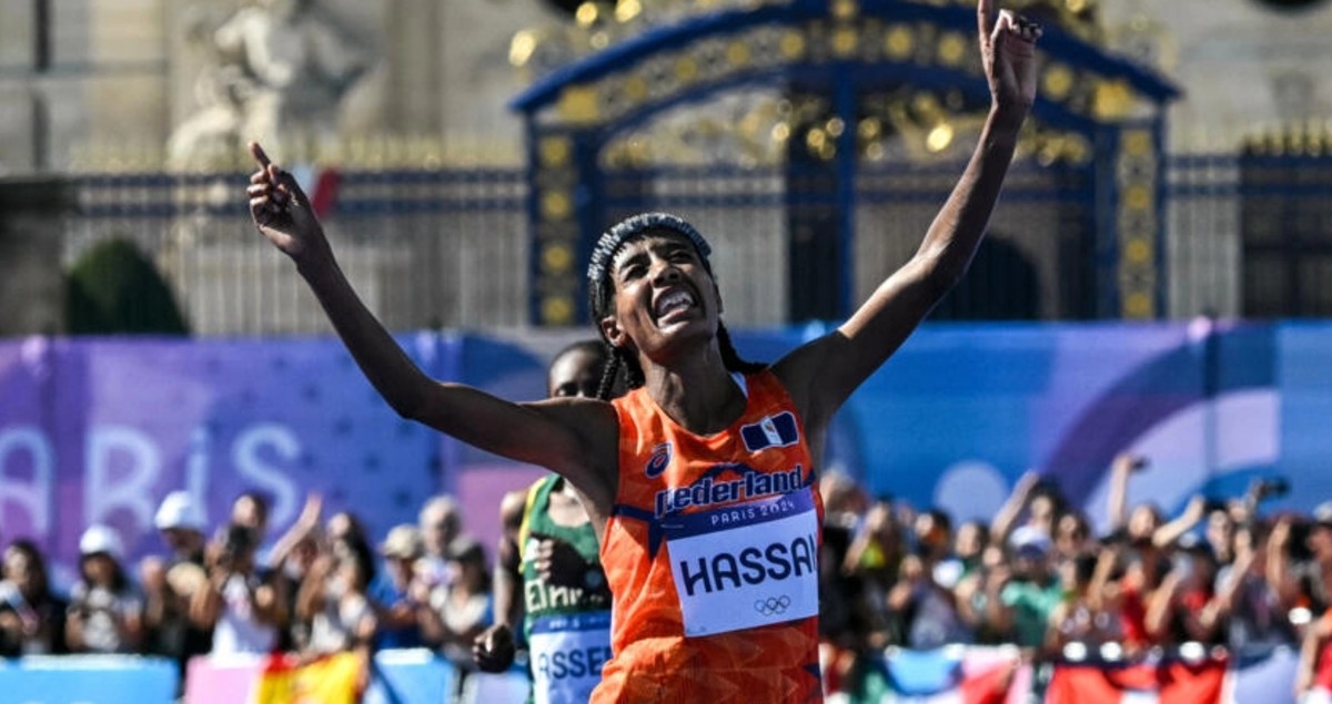 Sifan Hassan vence maratona com recorde olímpico em Paris e repete feito de Zatopek de 72 anos