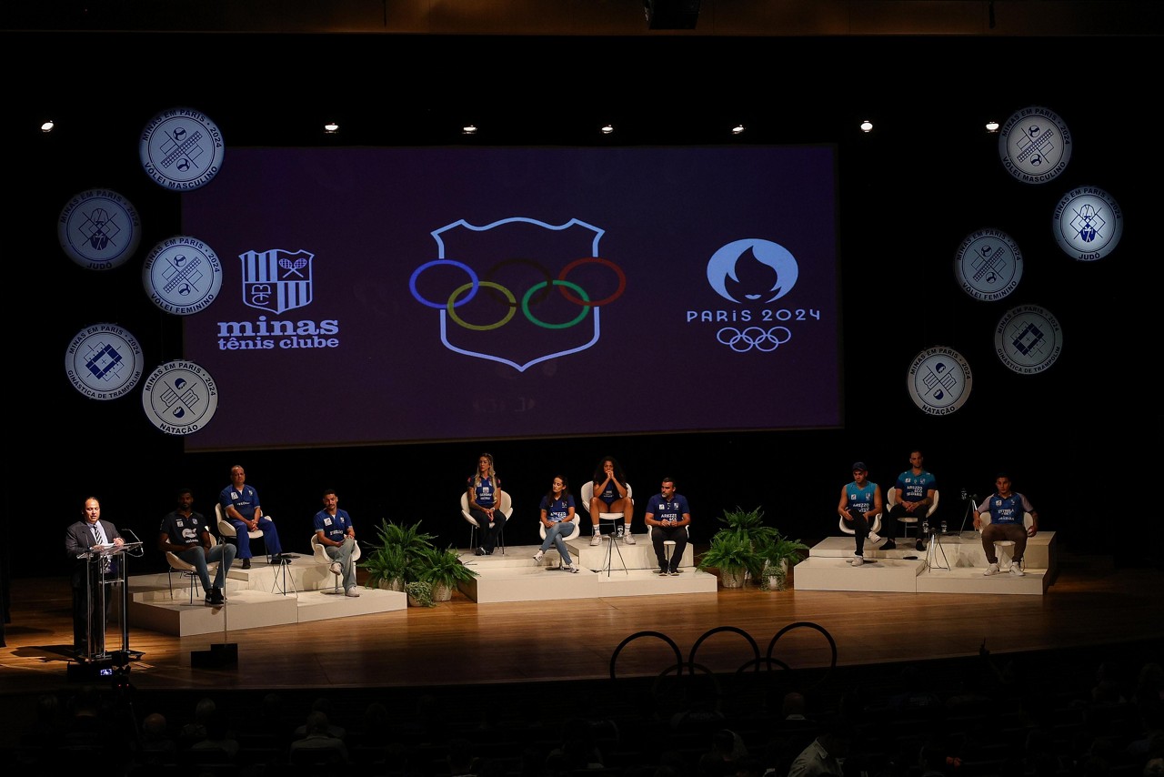 Minas Tênis Clube homenageou atletas e membros da comissão técnica que estiveram na Olimpíada de Paris 2024