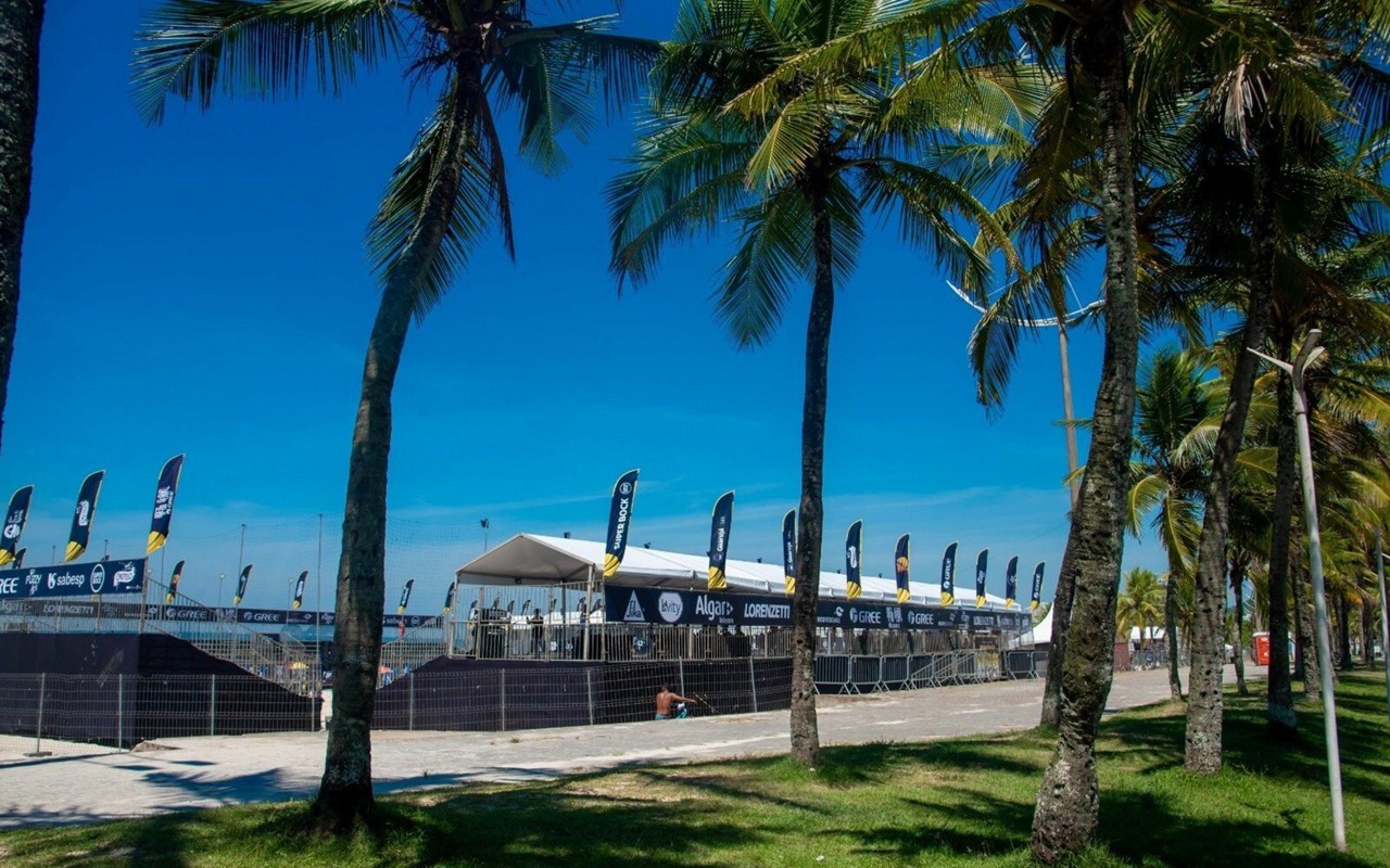 Arena Verão+ Gree será o palco do Open Nacional de Futevôlei (Foto: Ivan Storti)