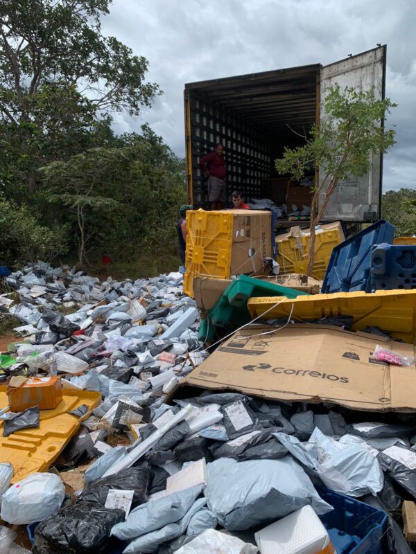 Operação da Polícia Federal combate roubos a cargas dos Correios e Mercado Livre no Norte de Minas