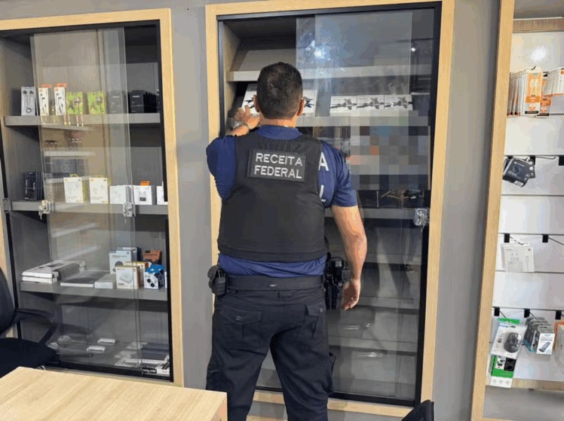 Operação da Receita Federal em Bocaiuva resulta na apreensão de R$ 500 mil em mercadorias