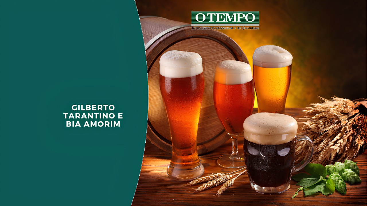 Diferentes tipos de cerveja sobre a mesa