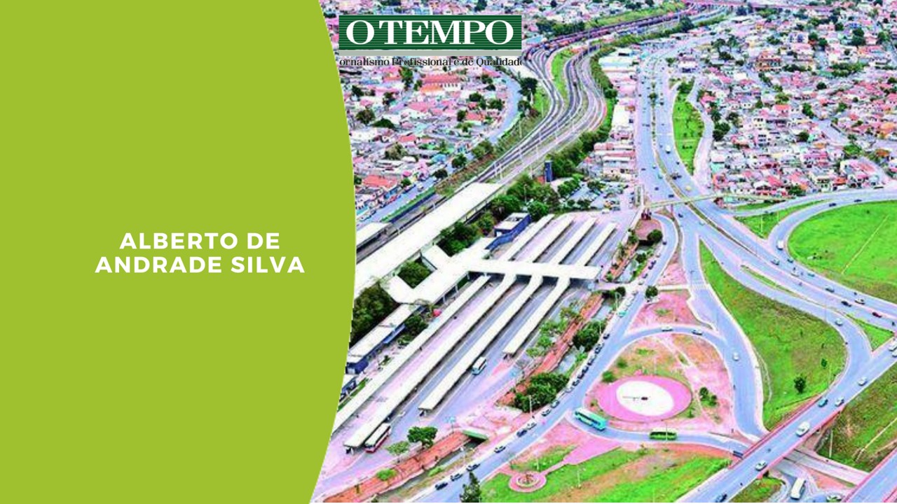 Vista aérea de Contagem, na região metropolitana