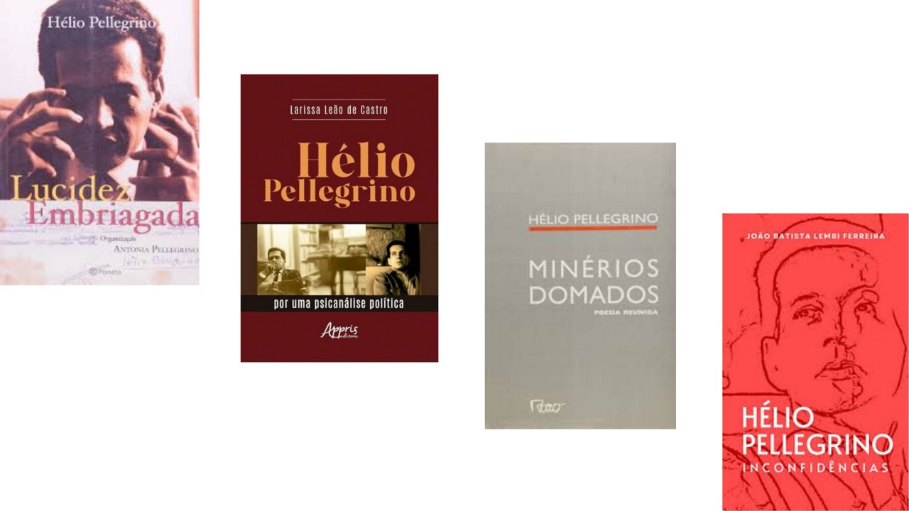 Capas de alguns dos livros de Helio Pellegrino