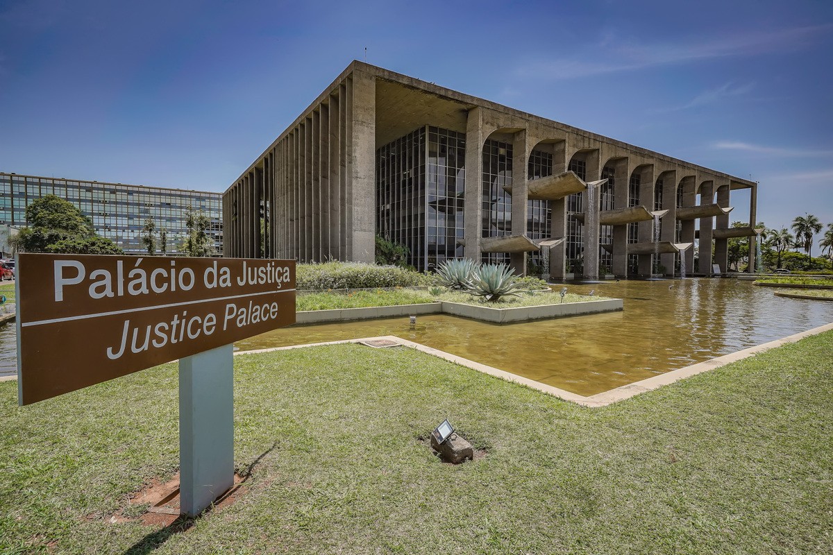 Brasília (DF), 11/10/2023, Prédio do Palácio da Justiça, na Esplanada dos MInistérios em Brasília.  Foto: Rafa Neddermeyer/Agência Brasil