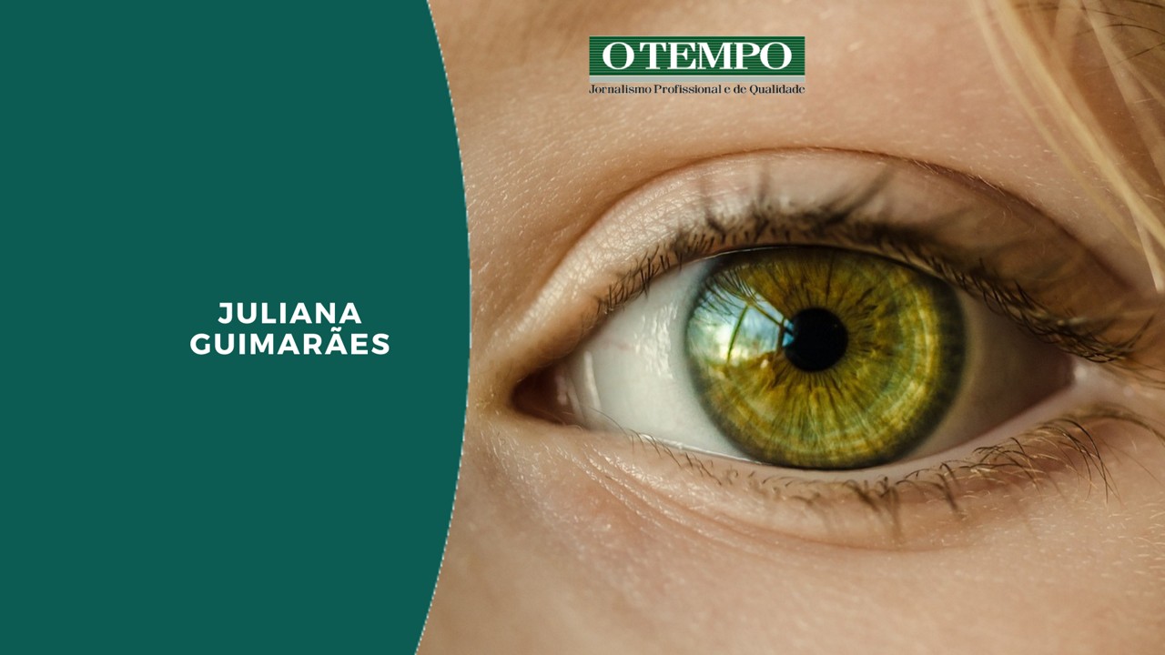 Imagem ilustrativa de globo ocular e íris