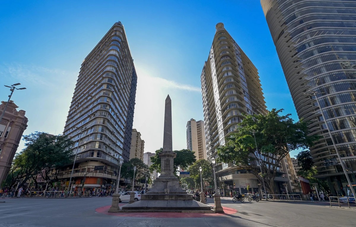 Praça Sete de BH, no coração da cidade