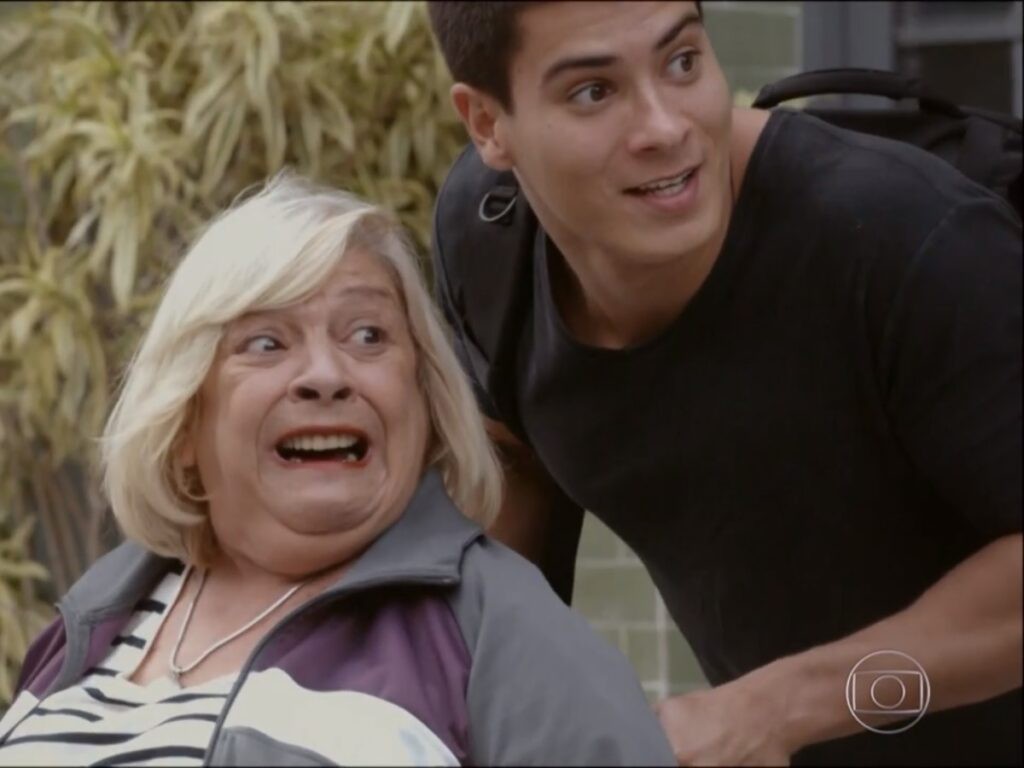 Dalva (Inah de Carvalho) e Duca (Arthur Aguiar) de Malhação Sonhos