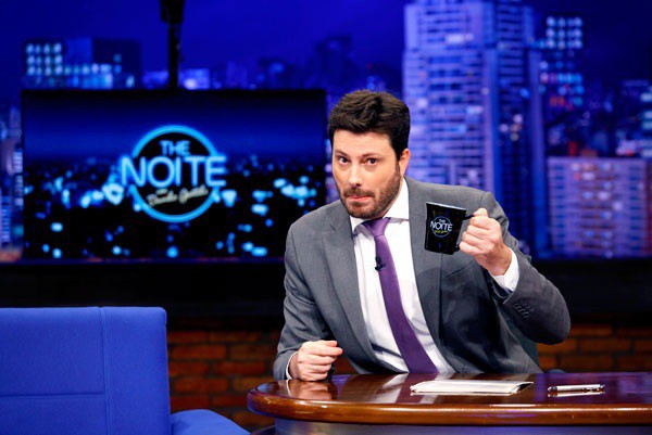 Danilo Gentili apresenta o 'The Noite', no SBT