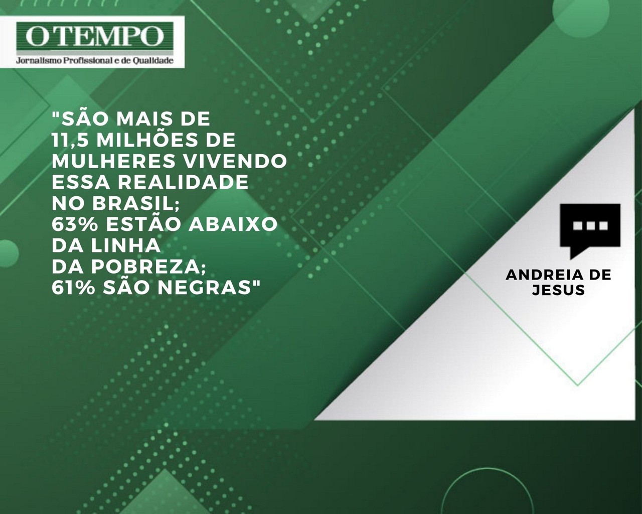 Andreia de Jesus - Da solidão da mulher negra à mãe solojpg