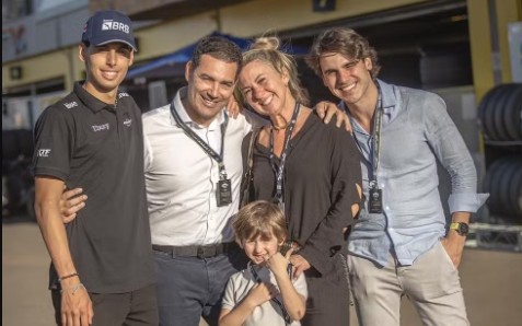 Família de Gabriel Bortoleto, piloto da Fórmula 1 (Foto: Reprodução/Instagram)