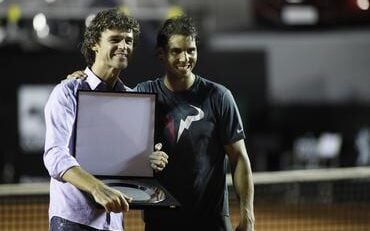 Guga e Nadal no Rio Open de 2014 (Fotojump)