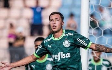 Thalys em ação pelo Palmeiras (Foto: Reprodução /Instagram)