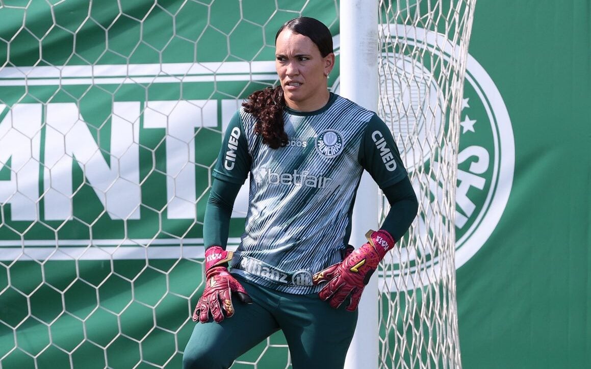 As atletas da equipe feminina da SE Palmeiras, durante treinamento na Academia de Futebol, em São Paulo-SP. (Foto: Fabio Menotti/Palmeiras)