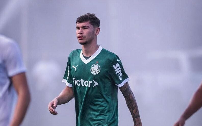 Erick Belé, jogador do Palmeiras (Foto: Reprodução)