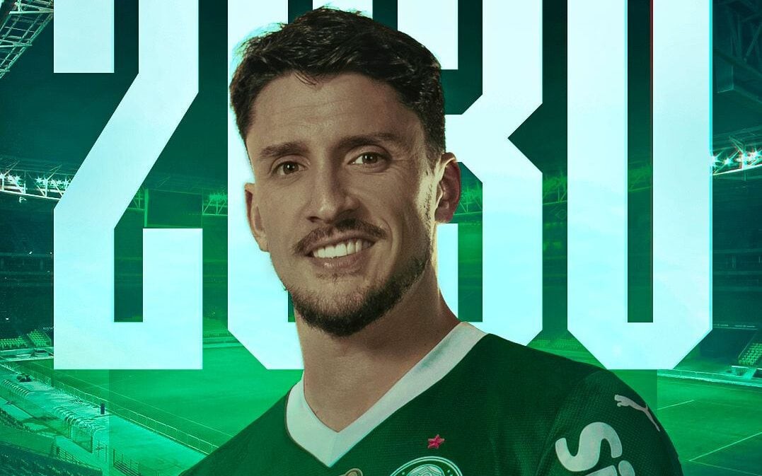 Palmeiras oficializou a renovação de contrato com o jogador (Foto: Divulgação)