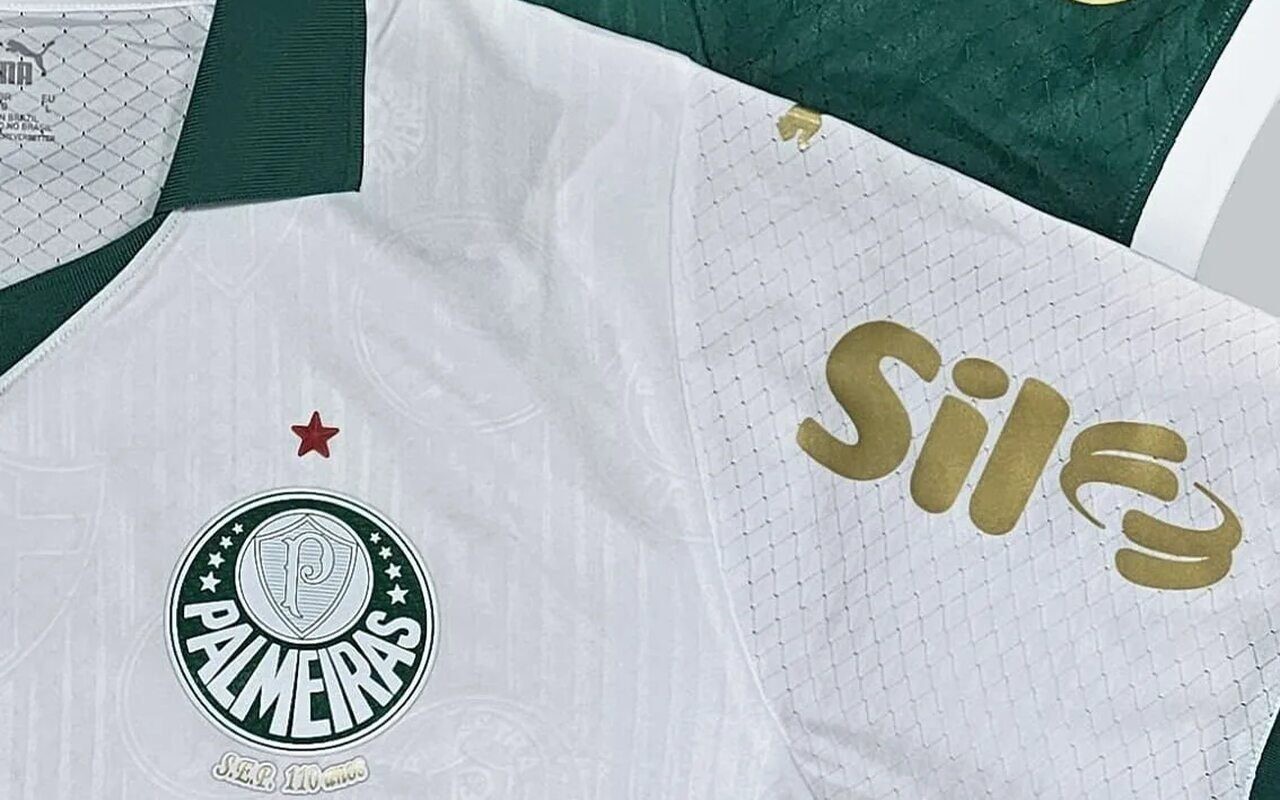 Uniforme do Palmeiras com a nova patrocinadora (Foto: Divulgação)