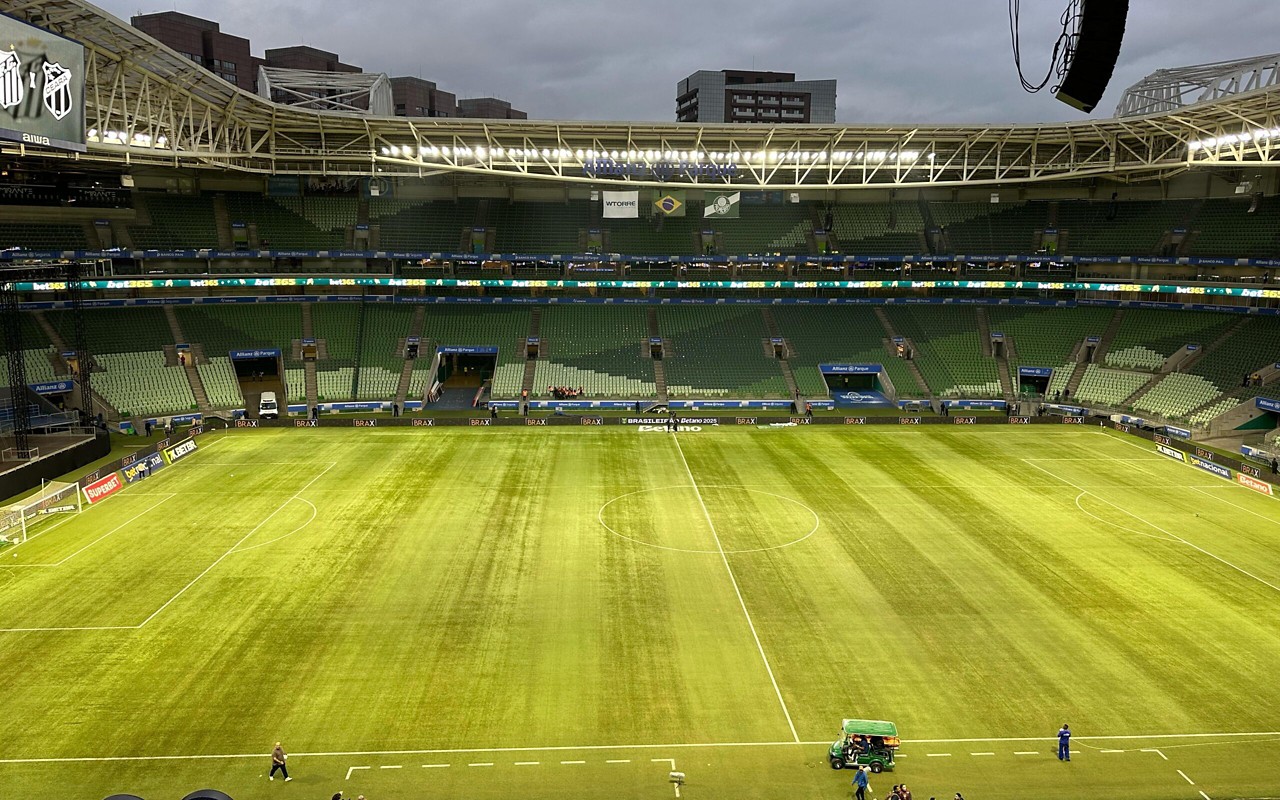 Allianz Parque recebe Santos x Ceará (Foto: Juliana Yamaoka / Lance!)