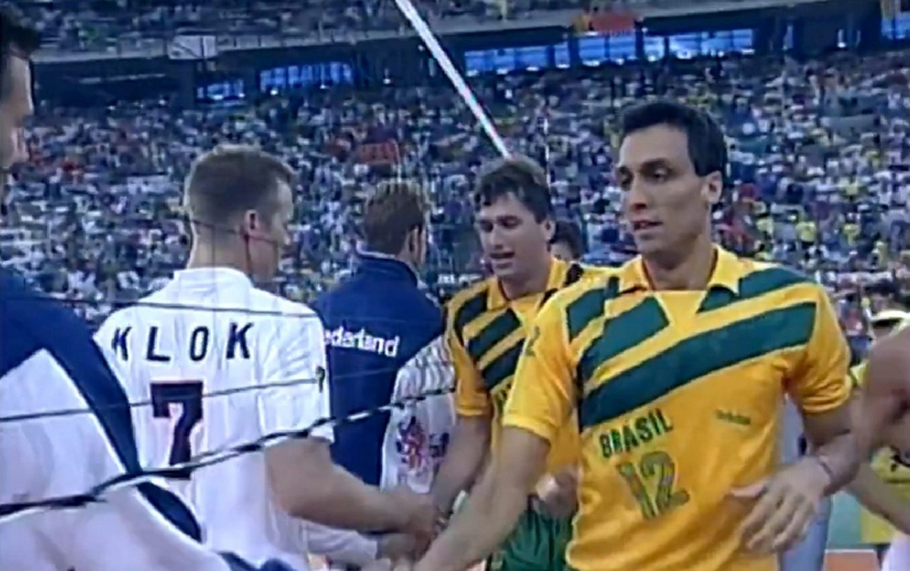 Pampa atuou pela Seleção Brasileira de vôlei, por nove anos