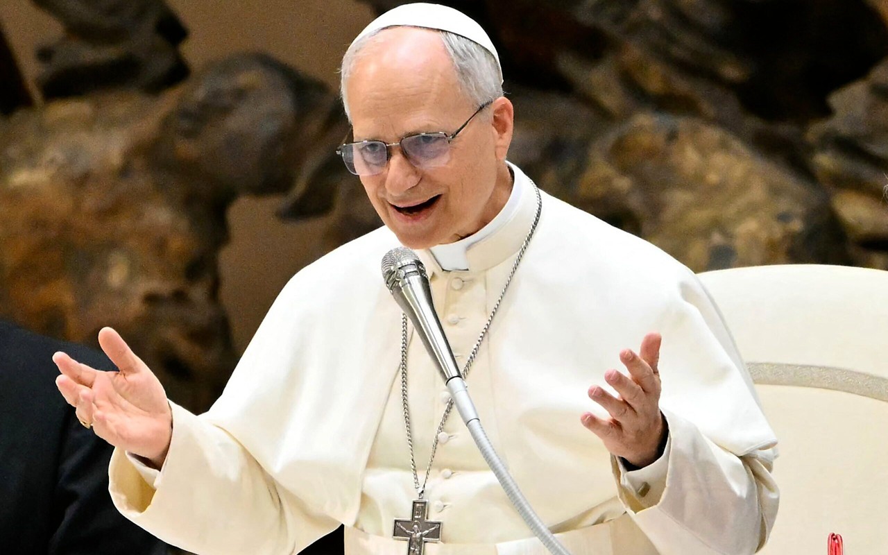 Papa Leão XIV é o novo líder da Igreja Católica (Foto: Alberto PIZZOLI / AFP)