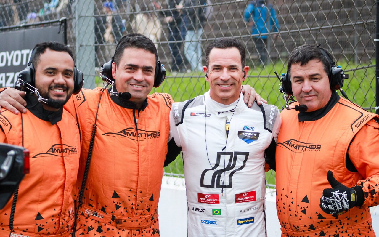 Corrida marcou a segunda participação de Castroneves no BRB Stock Car Pro Series (Foto: Maria Cândido/A. Mattheis Motorsport)