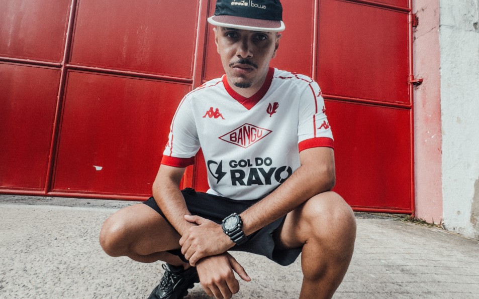 Eduardo Baptista, o Gol do Rayo, é patrocinador máster do Bangu (Foto: Reprodução/Redes Sociais)