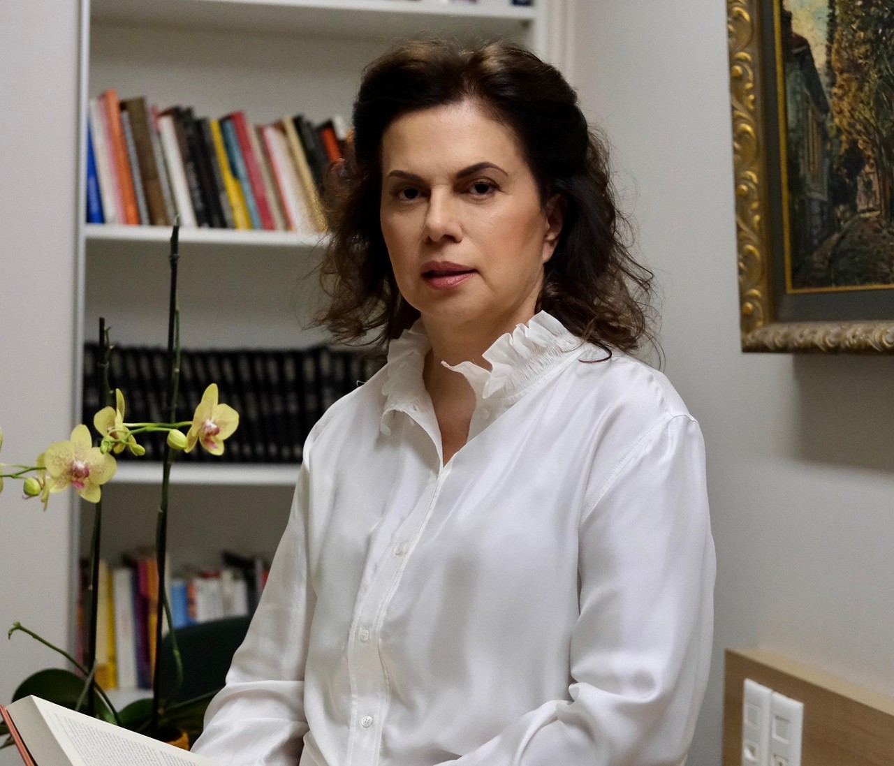 A psicanalista Cristina Medioli