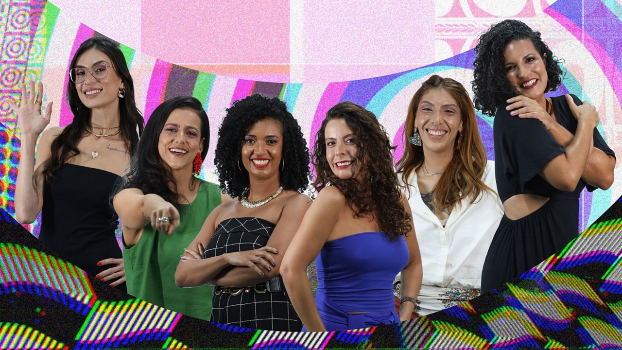 As jornalistas de O TEMPO e integrantes do videocast Interessa, Renata Zacaroni, Mariela Guimarães, Tatiana Lagôa, Renata Nunes, Lorena K. Martins e Flaviane Paixão