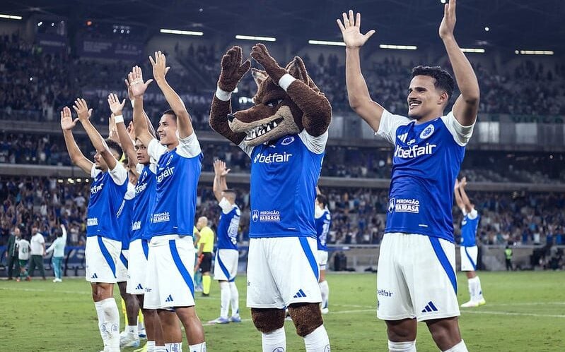 Cruzeiro terminou a primeira parte do Brasileirão na vice-liderança, com mesma pontuação do Flamengo (Foto: Gustavo Aleixo/Cruzeiro)