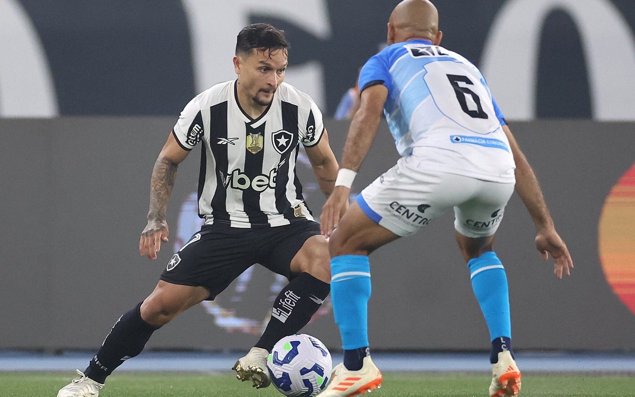 Botafogo aplicou 4 a 0 no jogo de ida e encaminhou vaga (Foto: Vítor Silva/Botafogo)