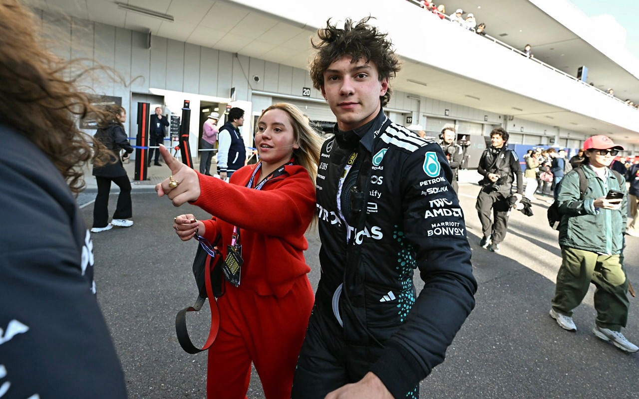 Andrea Kimi Antonelli no GP do Japão, em Suzuka (Foto: MOHD RASFAN / AFP)