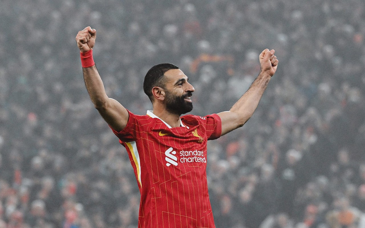 O Liverpool de Salah é o grande favorito (Foto: Divulgação/Liverpool)