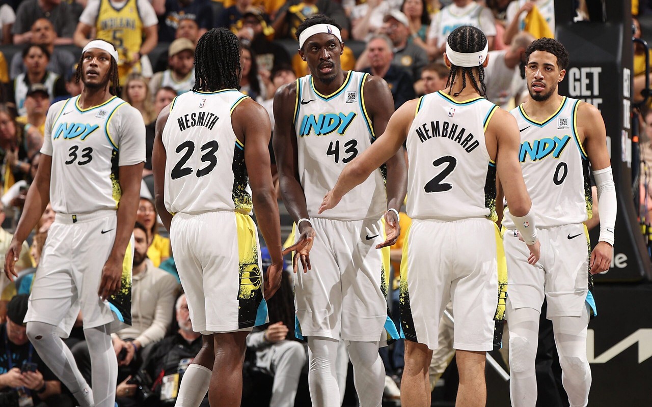 O Indiana Pacers derrotou o Cleveland Cavaliers por 129 a 109 (Foto: Joe Murphy/AFP)
