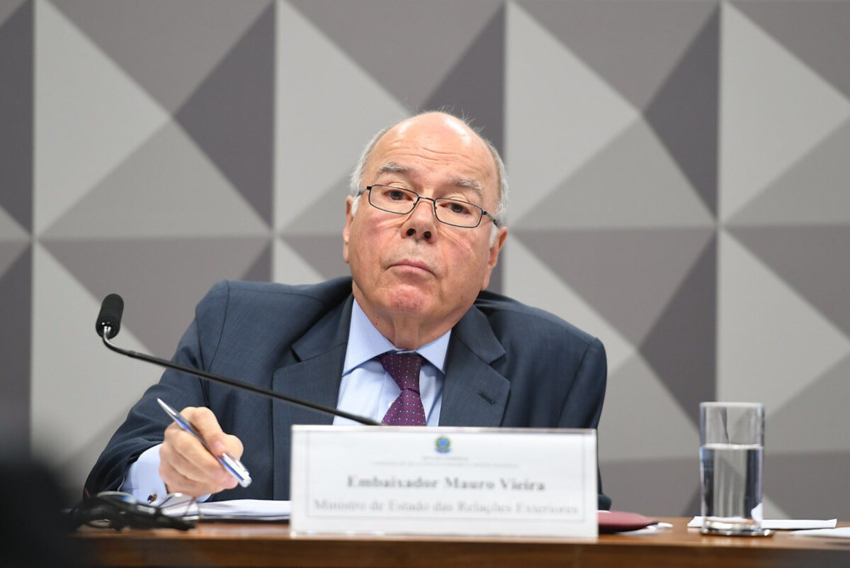 Na última terça-feira (20), o ministro Mauro Vieira esteve na Comissão de Relações Exteriores do Senado