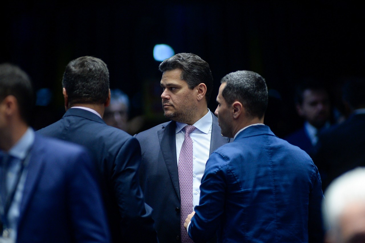 Atual presidente da Comissão de Constituição e Justiça (CCJ), senador Davi Alcolumbre (União Brasil-AP) é o favorito para a sucessão de Rodrigo Pacheco (PSD-MG)