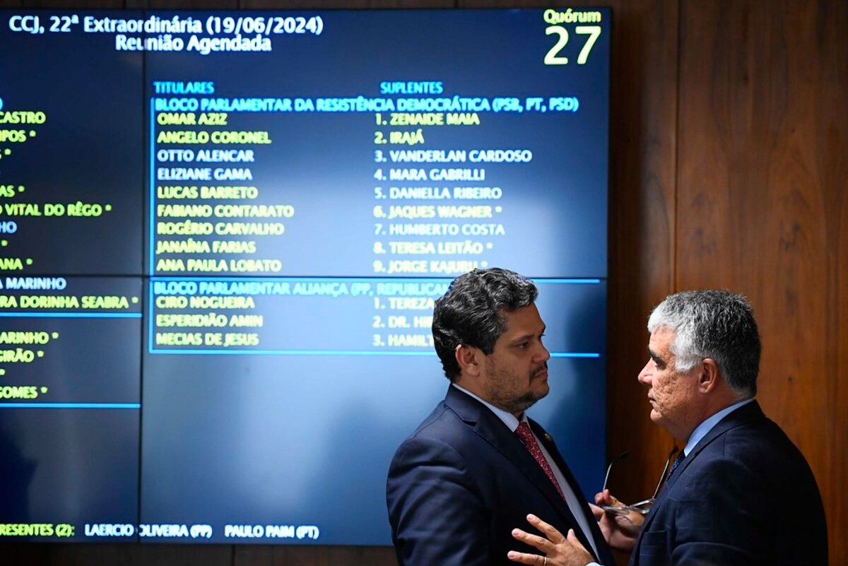 Davi Alcolumbre (União Brasil-AP) e Eduardo Girão (Novo-CE) se enfrentarão na eleição que decidirá, em fevereiro, o próximo presidente do Senado