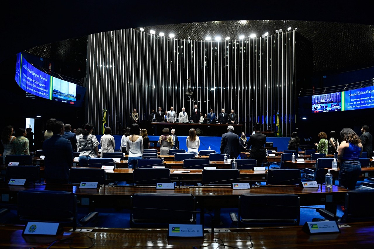 Além da presidência do Senado, também foram definidos os senadores que ocuparão os cargos na Mesa Diretora.