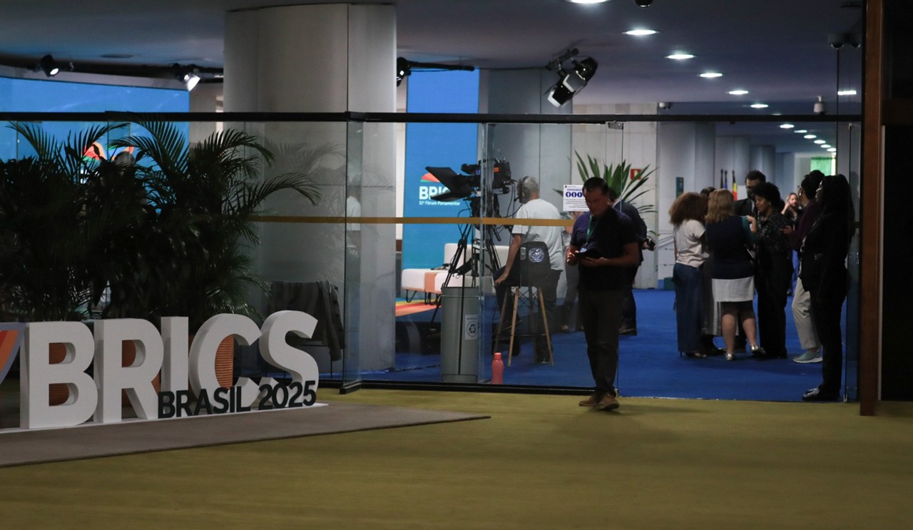 O Fórum Parlamentar dos Brics começa nesta terça-feira (3), no Congresso Nacional