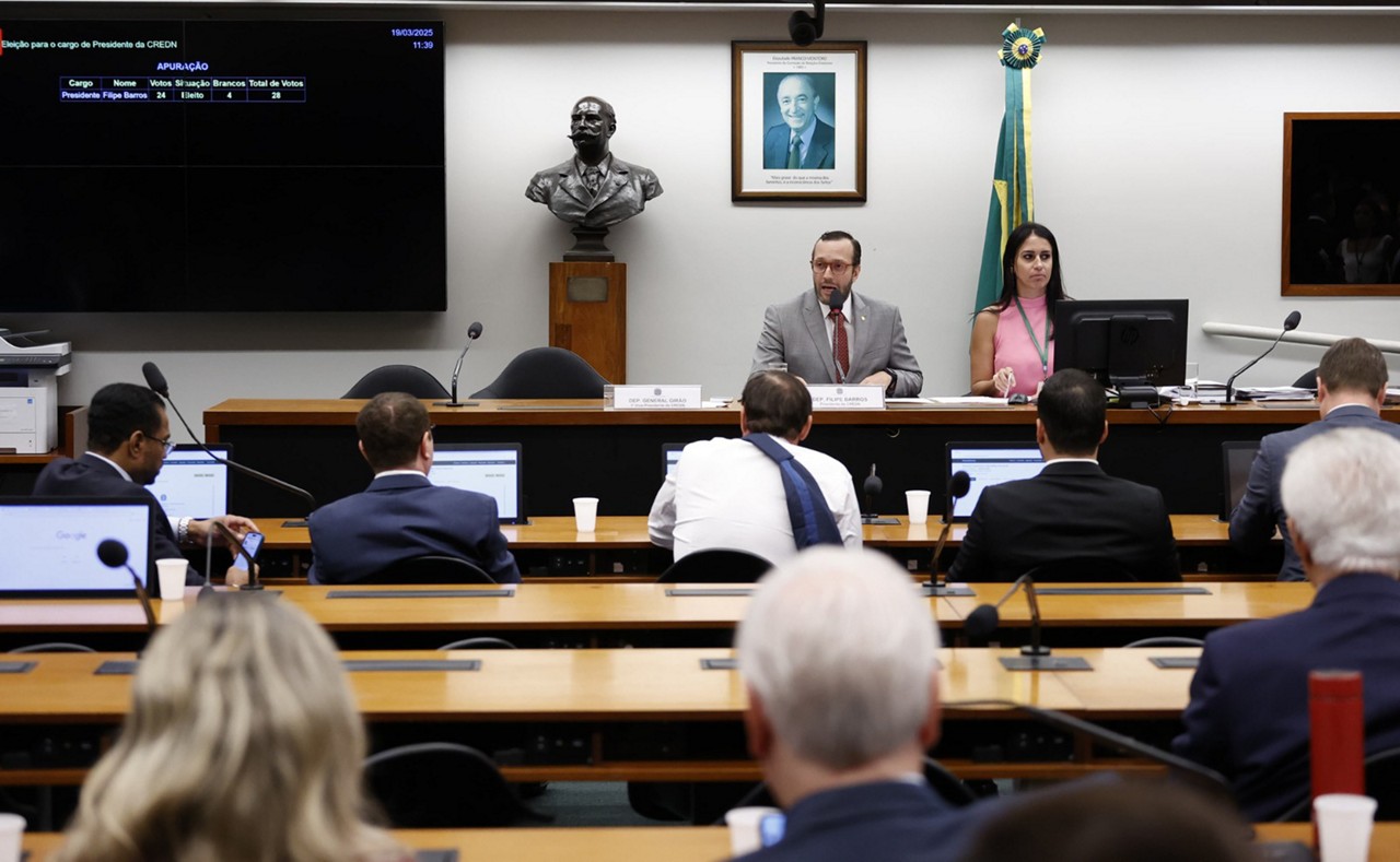 O deputado Filipe Barros assumiu o comando da Comissão de Relações Exteriores da Câmara em 19 de março