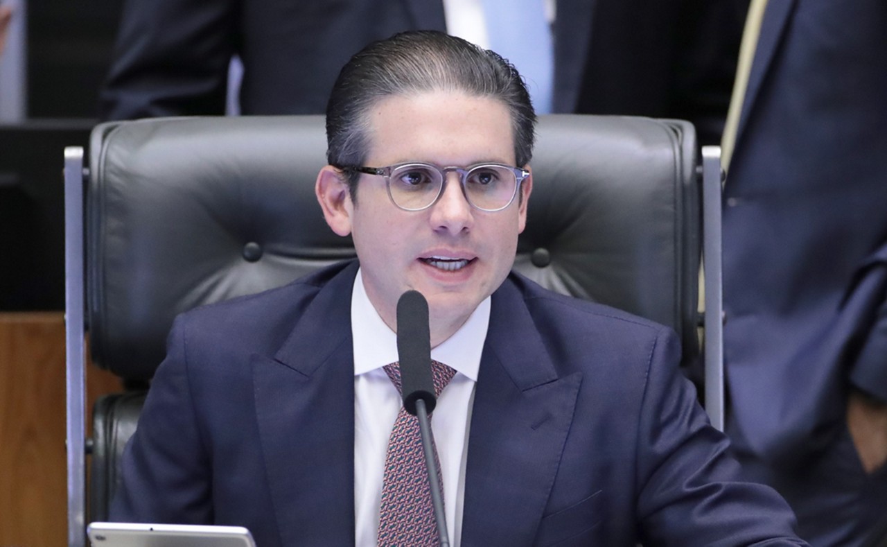 Hugo Motta incluiu a derrubada dos decretos sobre IOF na pauta da Câmara na última quarta-feira (25)