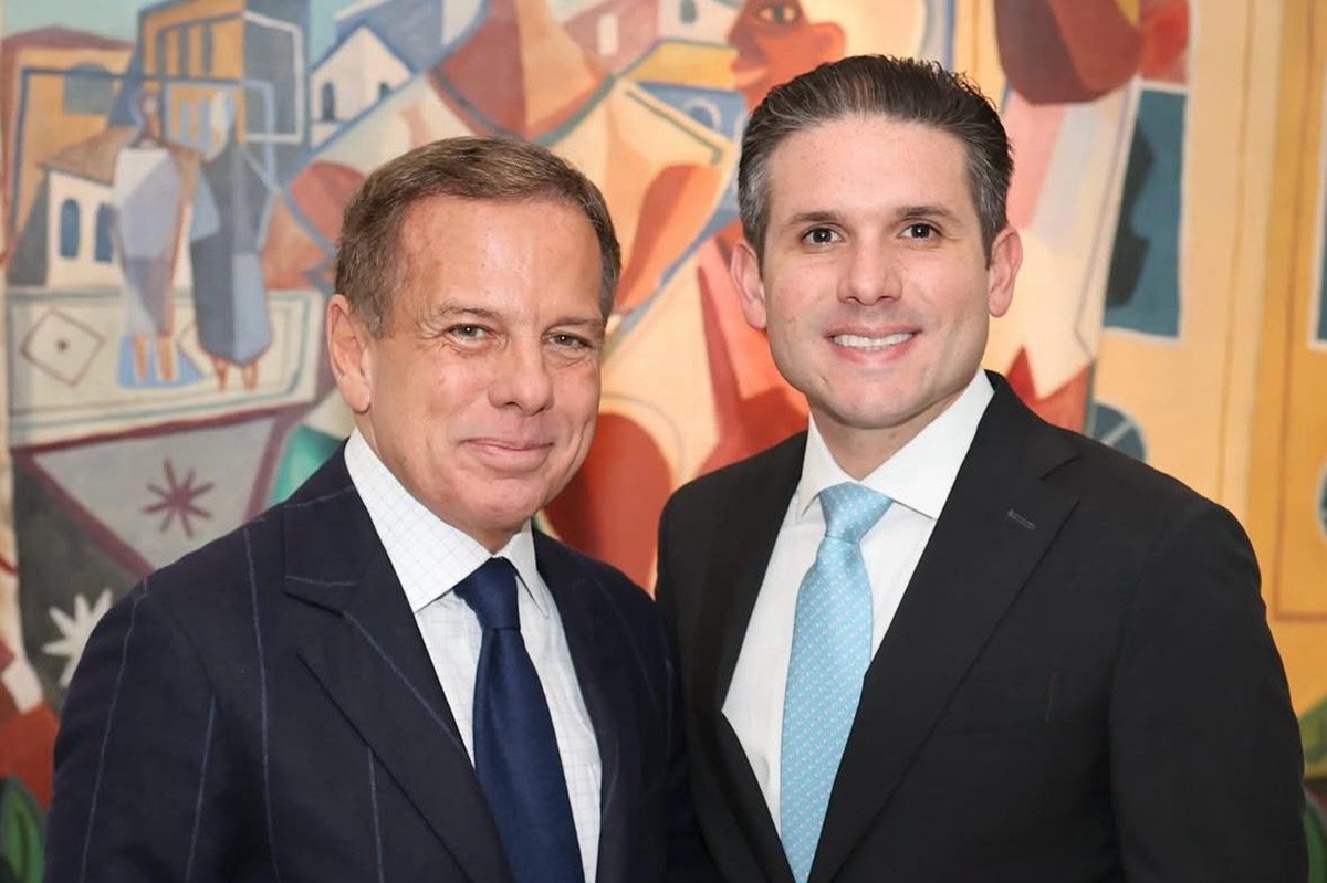 João Doria publicou uma foto ao lado de Hugo Motta, e disse que 'o empresariado aplaude a postura' do presidente da Câmara