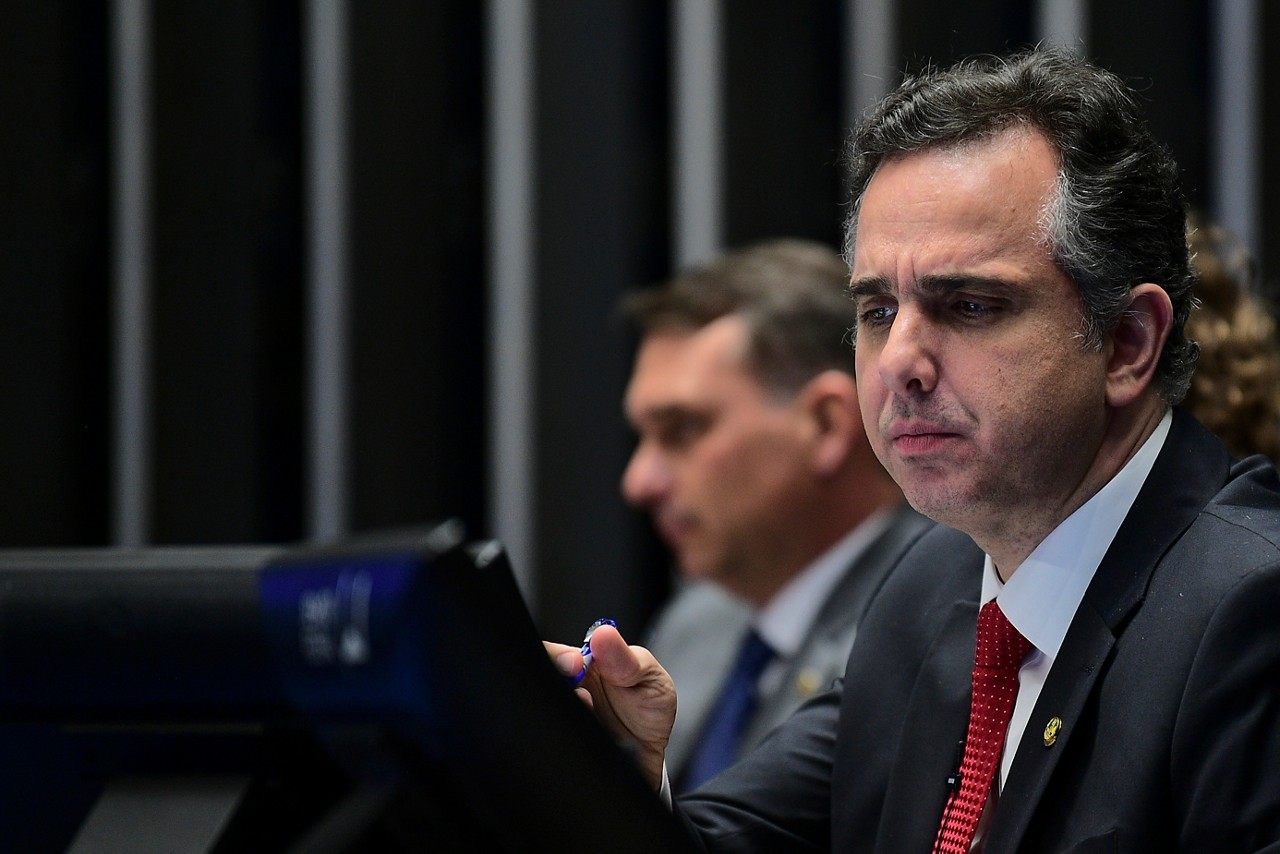O presidente do Senado, Rodrigo Pacheco, defende a articulação de uma proposta para corrigir eventuais problemas de transparência das emendas pix