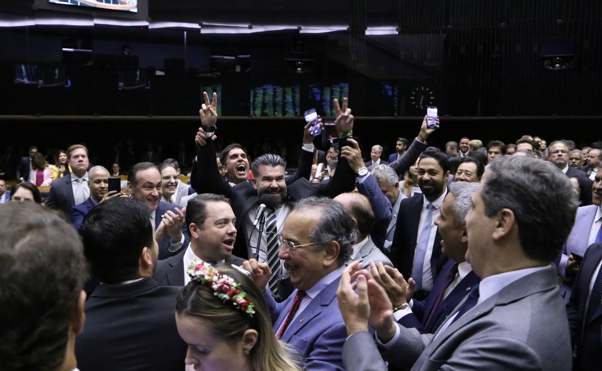 Deputados no Congresso Nacional