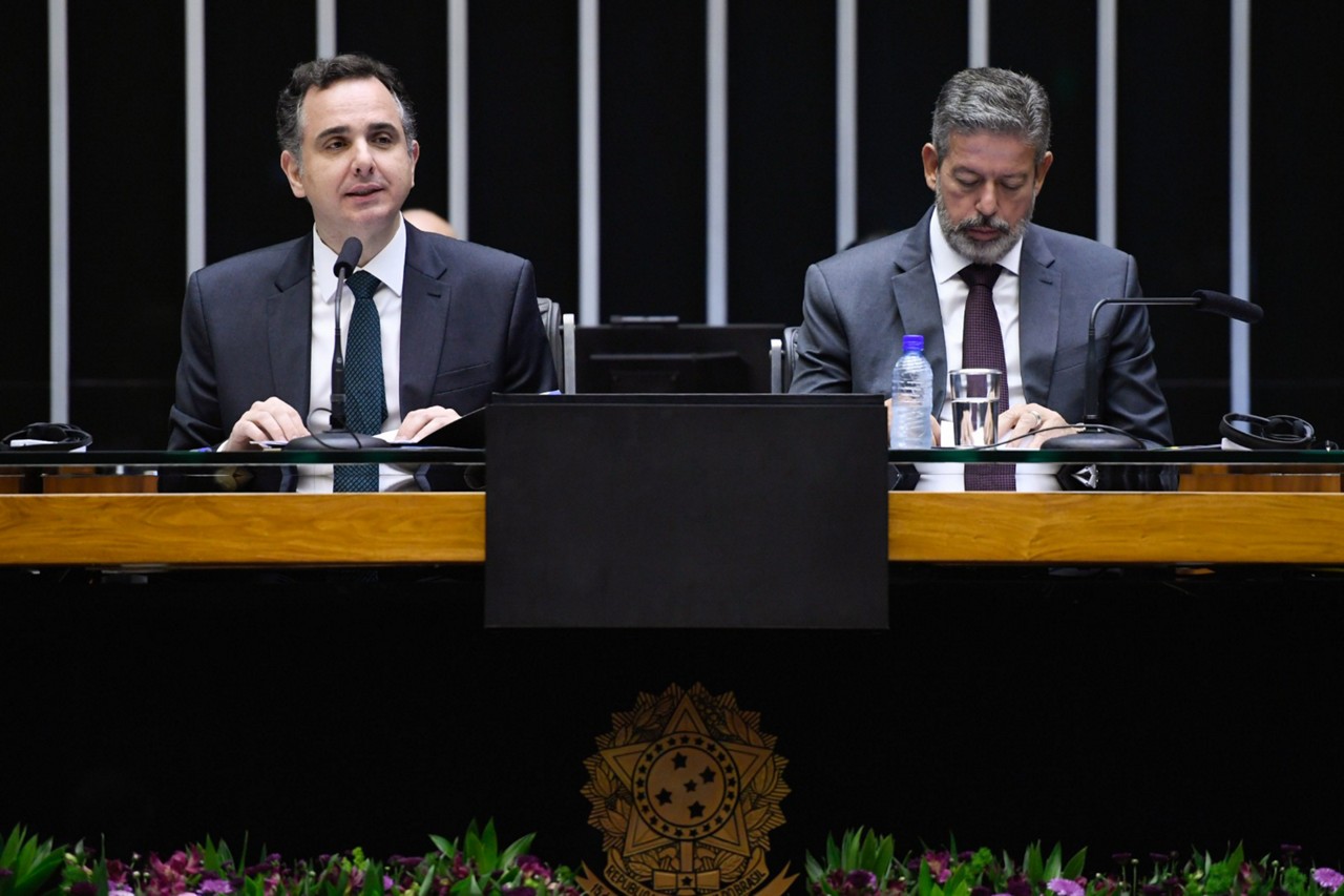 Rodrigo Pacheco e Arthur Lira (na ordem) deixam as chefias do Senado e da Câmara dos Deputados depois de quatro anos