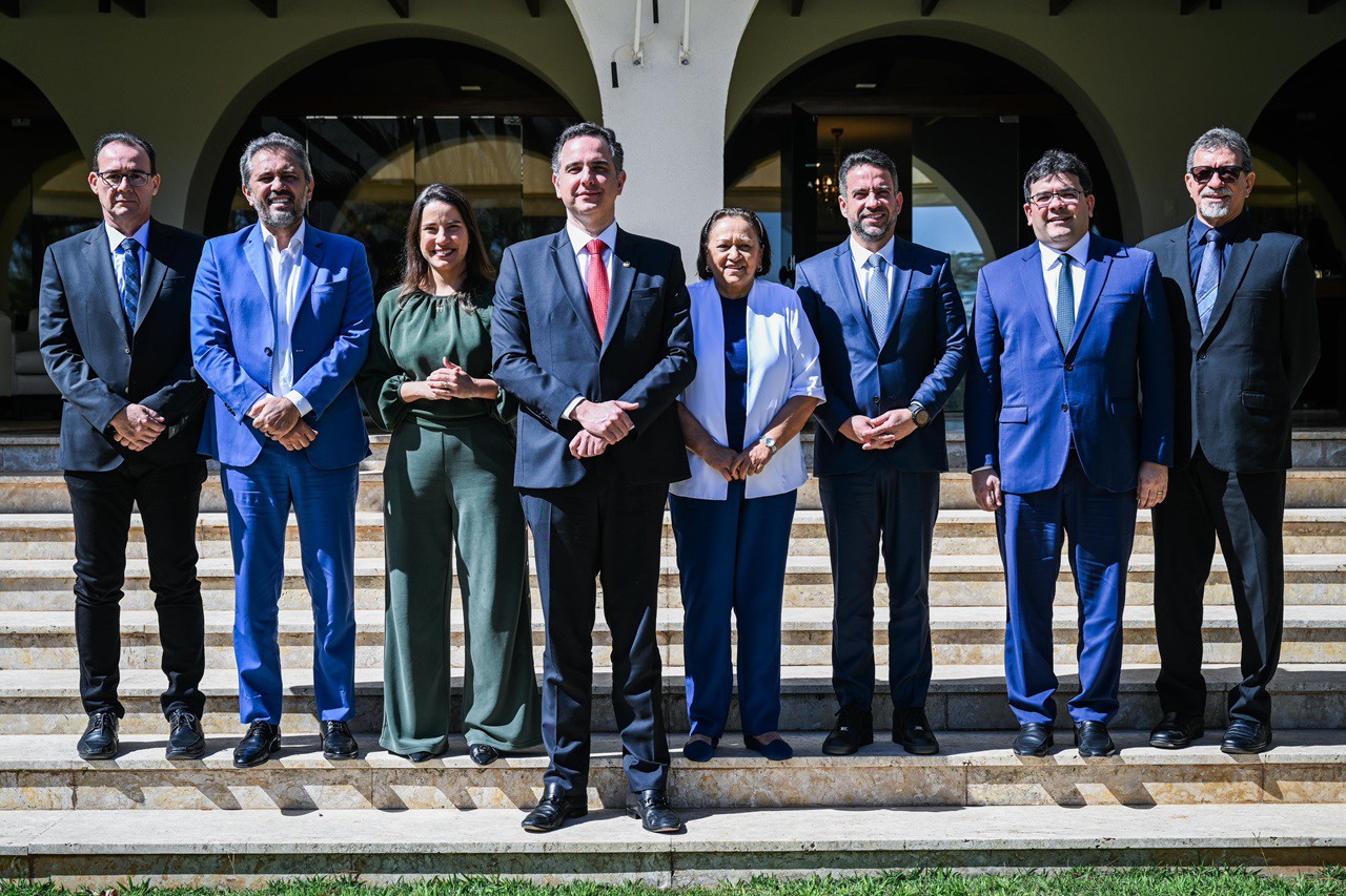 Rodrigo Pacheco reuniu governadores do Nordeste em Brasília para tratar sobre a repactuação de dívidas estaduais