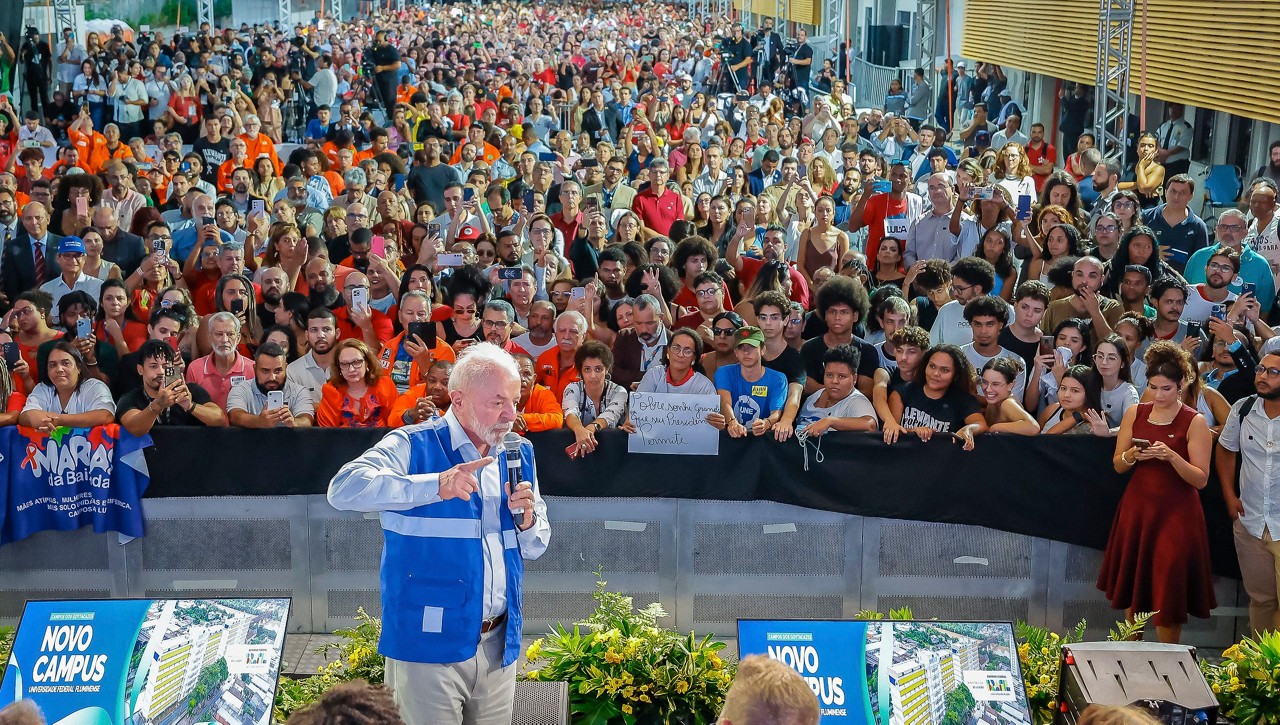 Presidente Lula inaugura novo campus da Universidade Federal Fluminense na cidade de Campos dos Goytacazes (RJ)