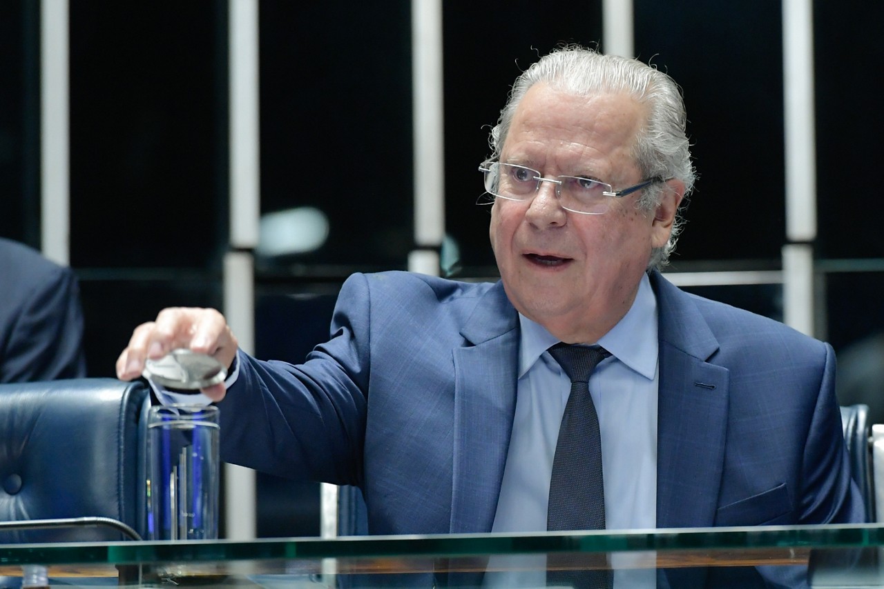 Plenário do Senado Federal durante sessão especial em celebração à Democracia Brasileira.

À mesa, deputado federal pelo período de 1991 a 2003, Jose Dirceu.

Foto: Geraldo Magela/Agência Senado