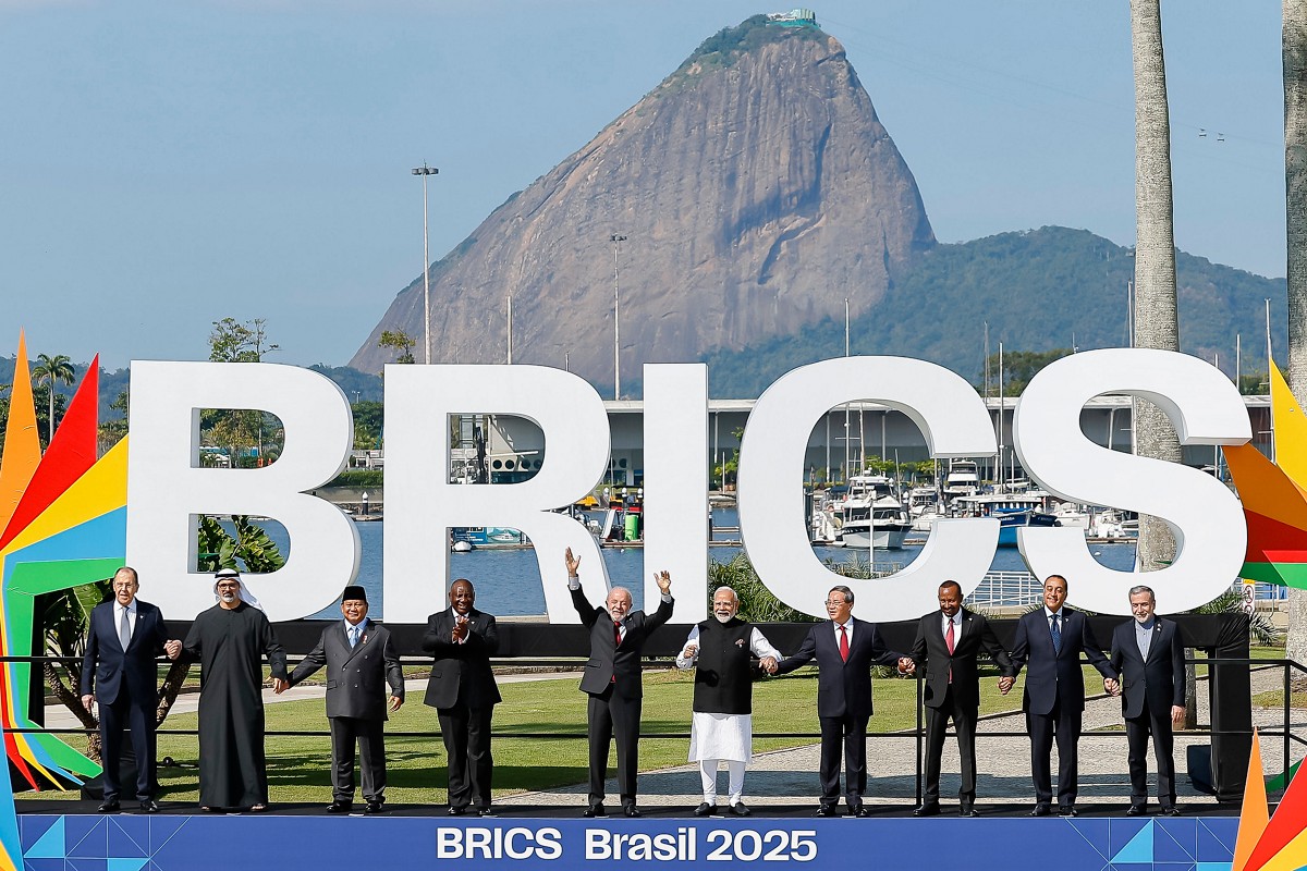 Líderes do Brics