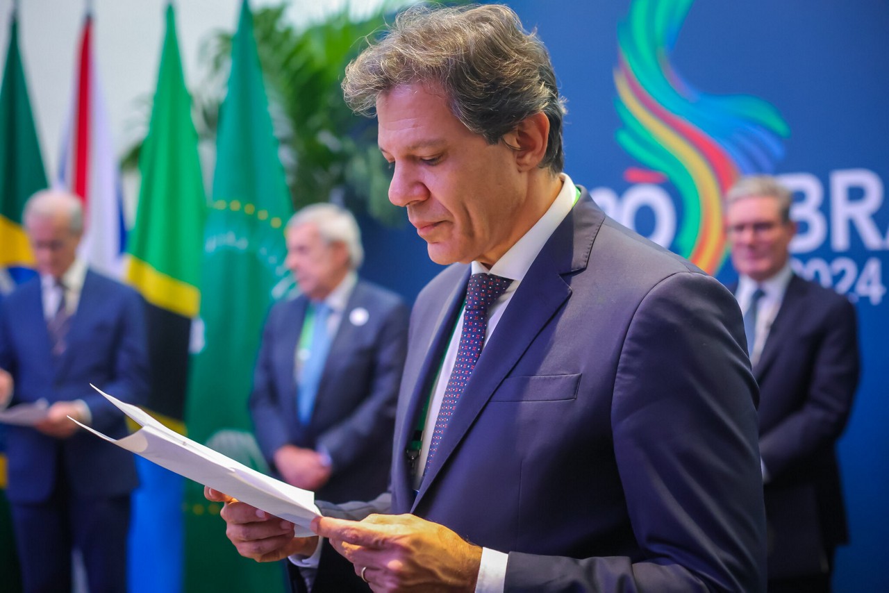 Ministro da Fazenda, Fernando Haddad, fez pronunciamento sobre medidas de corte de gastos