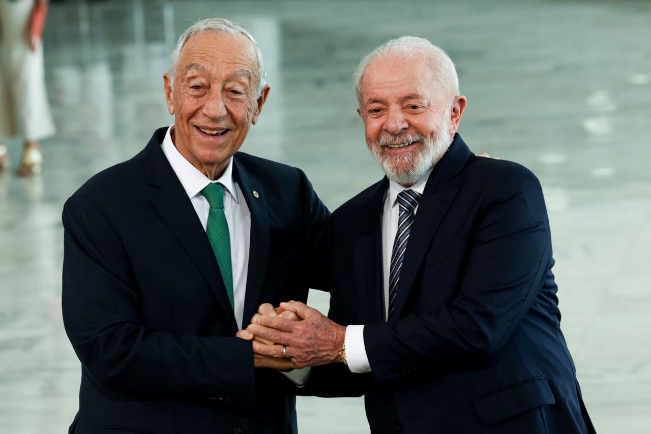 Presidente Lula participou, ao lado do presidente de Portugal, Marcelo Rebelo de Sousa, da cerimônia de entrega do Prêmio Camões de Literatura à escritora Adélia Prado 